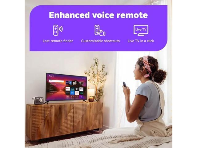 Roku - 65" Class Plus Series 4K QLED Mini-LED Smart RokuTV (2025) - image 6