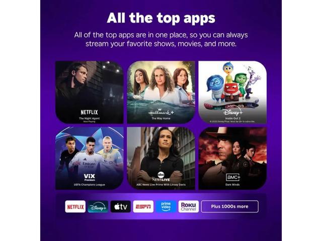 Roku - 65" Class Pro Series 4K QLED Mini-LED Smart RokuTV (2025) - image 3