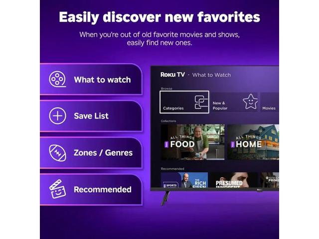 Roku - 50" Class Select Series 4K LED Smart RokuTV (2025) - image 5
