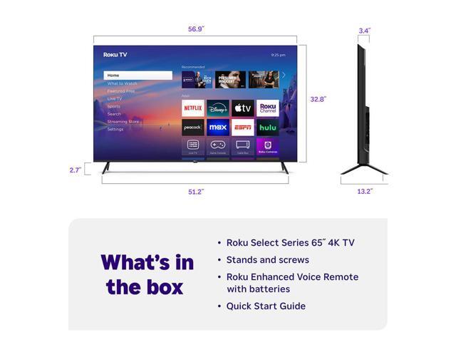 Roku - 65" Class Select Series 4K LED Smart RokuTV (2025) - image 8