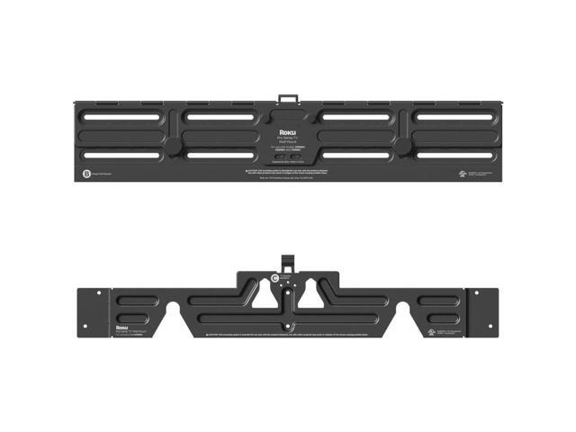 Roku - Wall Mount Kit for 55” Pro Series TV - Ultra-Slim with Minimalist, Flat Design - Hinged Mount for Easy Access to Cables - Black - image 2