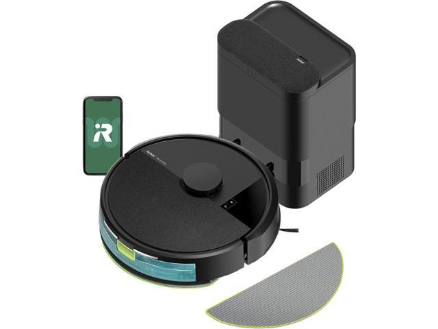 iRobot - Roomba 105 Combo Vacuum & Mop + AutoEmpty Dock - Self-Empties 75 Days, Intense Power-Lifting Suction, LiDAR Navigation - Black - image 3