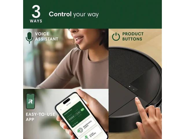 iRobot - Roomba 205 DustCompactor Vacuum - Compacts Dirt Inside, No Emptying for 60 Days, Bagless, Intense Suction - Black - image 7