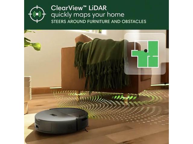 iRobot - Roomba 205 DustCompactor Vacuum - Compacts Dirt Inside, No Emptying for 60 Days, Bagless, Intense Suction - Black - image 5