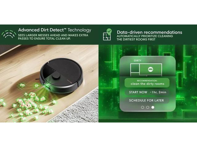 iRobot - Roomba 705 Vacuum + AutoEmpty Dock - Extreme Power-Lifting Suction, Anti-Tangle Dual Rubber Brushes, Self Empties, LiDAR - Black - image 7