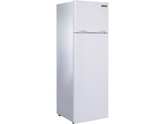 UNIQUE UGP260LW 9 Cu. Ft. White DC Solar Top Freezer Refrigerator