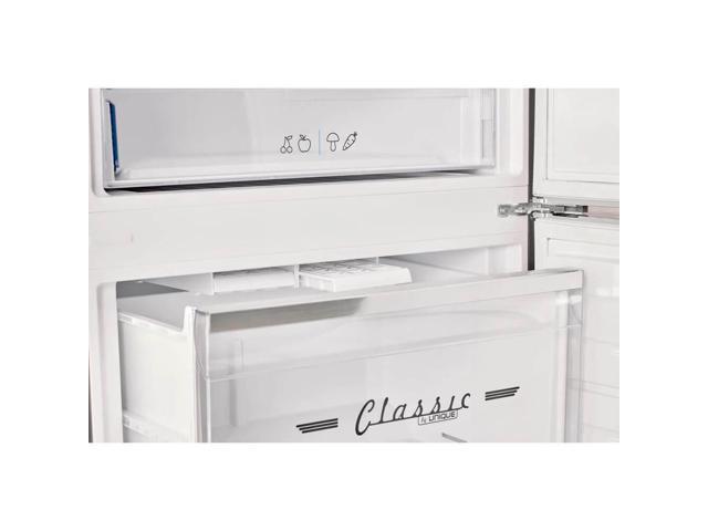 Unique Appliances - Classic Retro 16.7 cu.ft Bottom Freezer Counter Depth Refrigerator - Matte Black - image 7