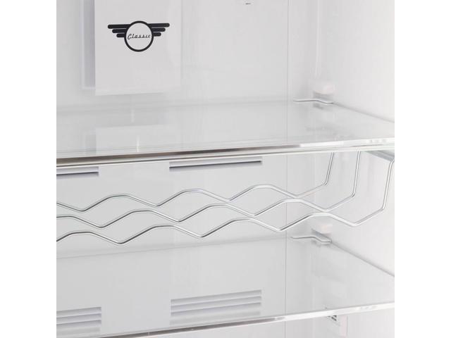 Unique Appliances - Classic Retro 11 cu.ft. Top Freezer Refrigerator - Midnight Black - image 4