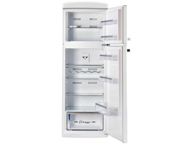 Unique Appliances - Classic Retro 11 cu.ft. Top Freezer Refrigerator - Marshmallow White - image 3