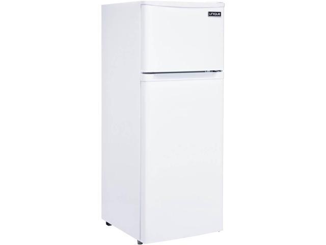 UNIQUE UGP170LW 6 Cu. Ft. White Solar DC Off-Grid Counter-Depth Top Freezer Refrigerator