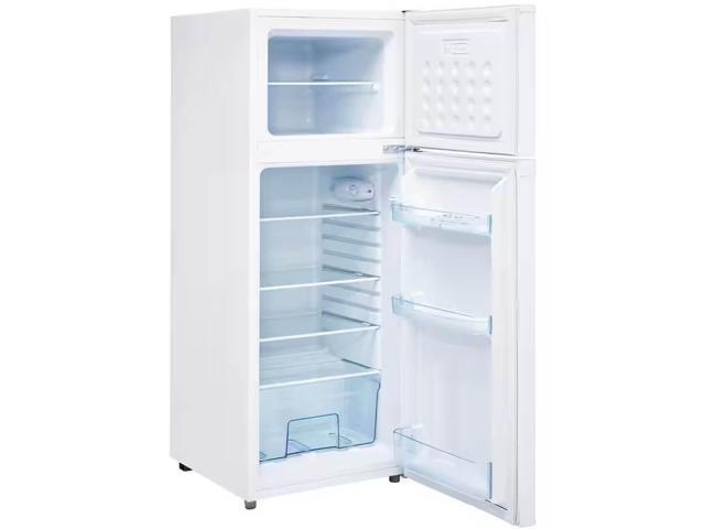 UNIQUE UGP170LW 6 Cu. Ft. White Solar DC Off-Grid Counter-Depth Top Freezer Refrigerator