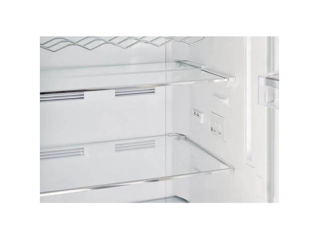 Unique Appliances - Classic Retro 23.8 in 11.7 cu. ft. Frost Free Retro Bottom Freezer Refrigerator ENERGY STAR - Canary Yellow - image 5