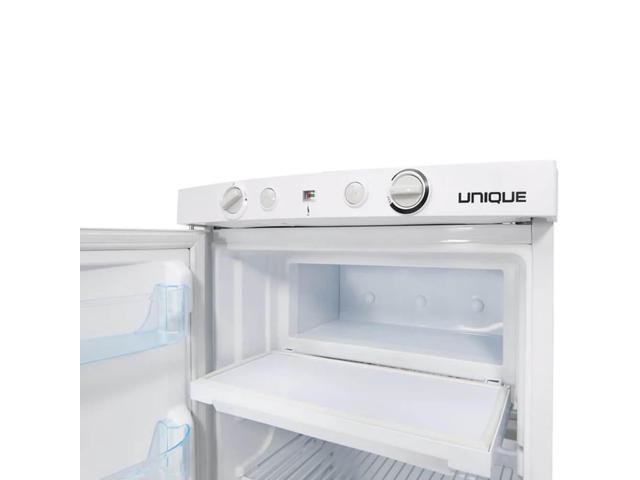UNIQUE UGP3SMW 3 Cu. Ft. White Propane Off-Grid Portable Refrigerator