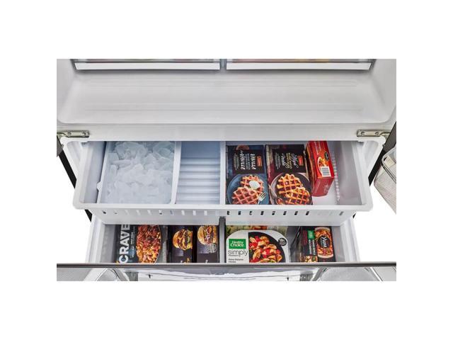 Unique Appliances - Classic Retro 36-inch 21 cu.ft. Counter Depth French Door Refrigerator - Midnight Black - image 5