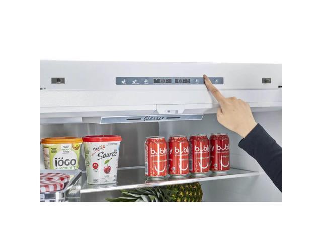 Unique Appliances - Classic Retro 36-inch 21 cu.ft. Counter Depth French Door Refrigerator - Marshmallow White - image 5