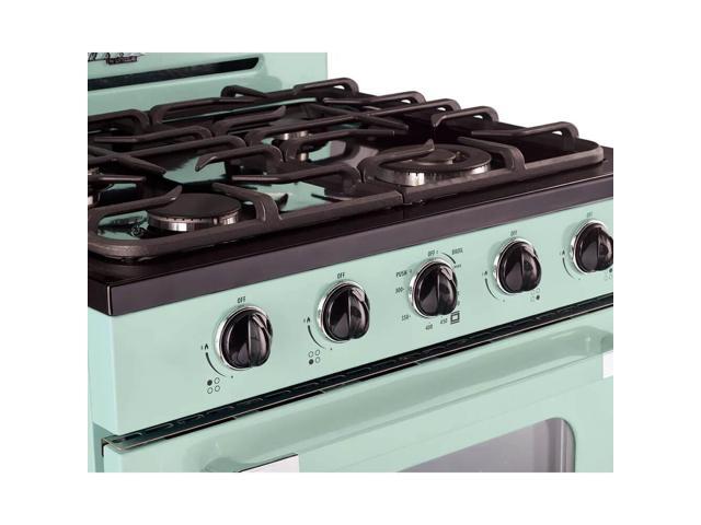 Unique Appliances - Classic Retro 3.9 Cu. Ft.  Propane Range w/ Battery Ignition - Marshmallow White - image 5