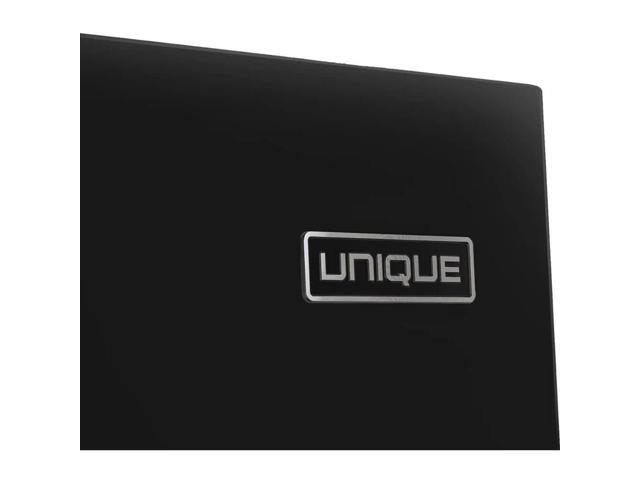UNIQUE UGP325LB 11.7 Cu. Ft. Black Solar DC Off-Grid Bottom Freezer Refrigerator