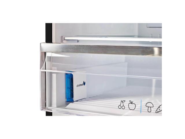 Unique Appliances - Classic Retro 16.7 cu.ft Bottom Freezer Counter Depth Refrigerator - Midnight Black - image 6