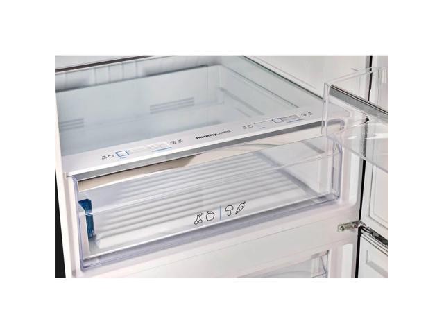 Unique Appliances - Classic Retro 16.7 cu.ft Bottom Freezer Counter Depth Refrigerator - Midnight Black - image 5