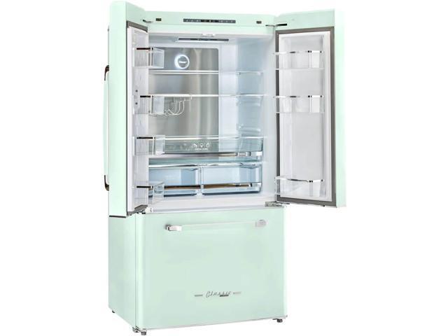 Unique Appliances - Classic Retro 36-inch 21 cu.ft. Counter Depth French Door Refrigerator - Summer Mint Green - image 3