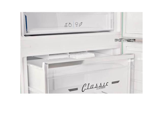 Unique Appliances - Classic Retro 16.7 cu.ft Bottom Freezer Counter Depth Refrigerator - Summer Mint Green - image 6