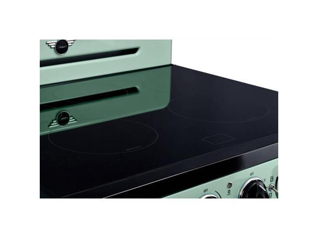 Unique Appliances - Classic Retro 3.9 Cu. Ft. Freestanding Induction Range with Air Fry - Summer Mint Green - image 4