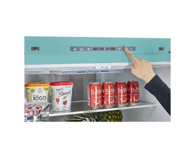Unique Appliances - Classic Retro 36-inch 21 cu.ft. Counter Depth French Door Refrigerator - Ocean Mist Turquoise - image 7