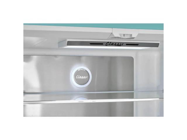 Unique Appliances - Classic Retro 36-inch 21 cu.ft. Counter Depth French Door Refrigerator - Ocean Mist Turquoise - image 8