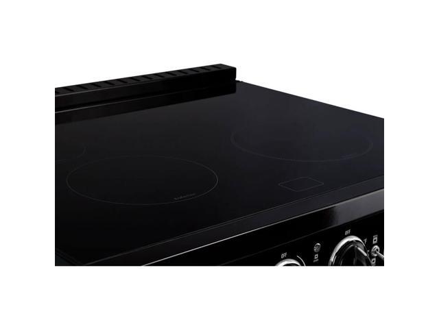 Unique Appliances - Classic Retro 3.9 Cu. Ft. Freestanding Induction Range with Air Fry - Midnight Black - image 5