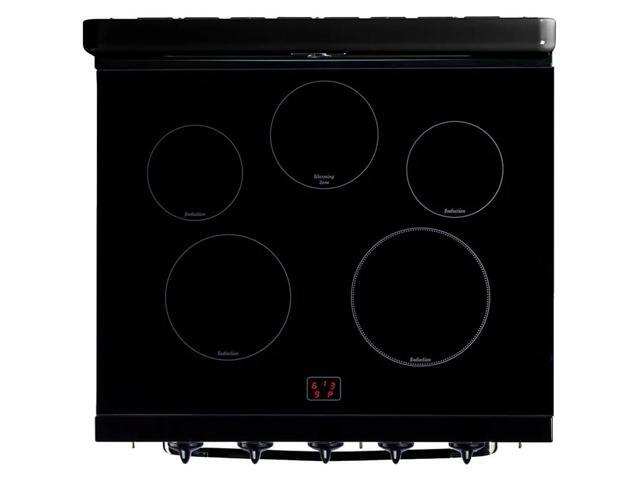 Unique Appliances - Classic Retro 3.9 Cu. Ft. Freestanding Induction Range with Air Fry - Midnight Black - image 8