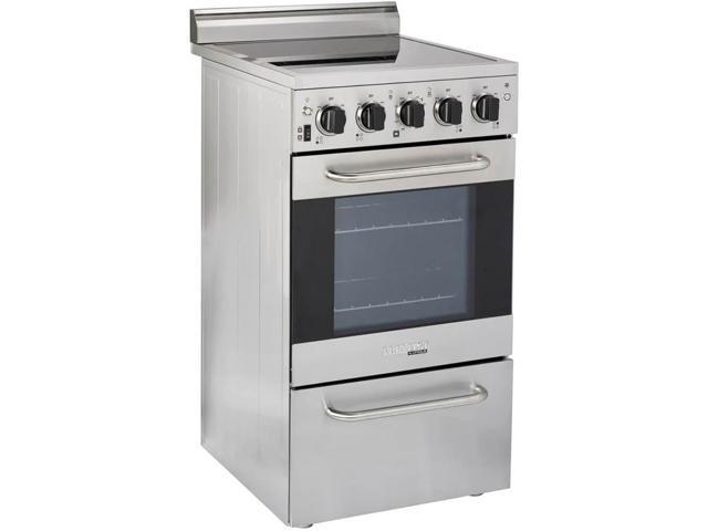 UNIQUE UGP20VECSS 1.6 Cu. Ft. Stainless Freestanding Electric Convection Range