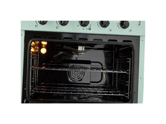Unique Appliances - Classic Retro 3.9 Cu. Ft. Freestanding Gas Convection Range - Summer Mint Green - image 6