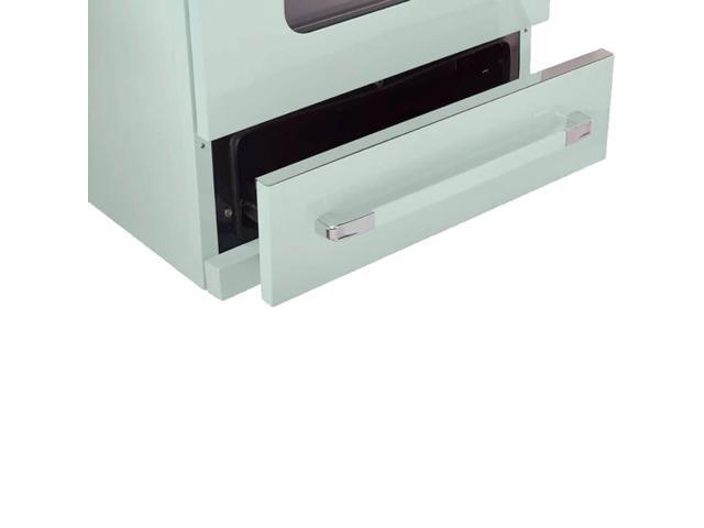 Unique Appliances - Classic Retro 3.9 Cu. Ft. Freestanding Gas Convection Range - Summer Mint Green - image 8