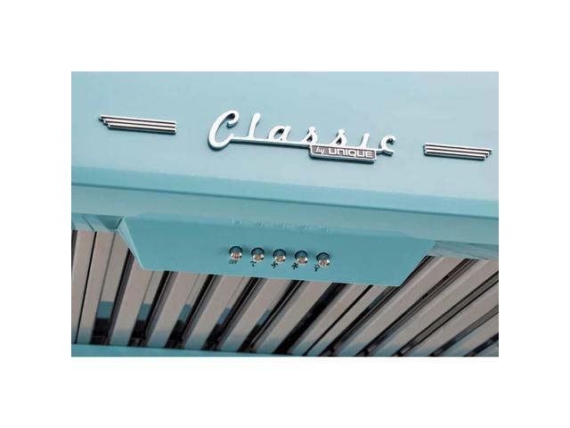 Unique Appliances - 24 inches - Externally Vented - Under cabinet Range Hood - Ocean Mist Turquoise - image 3