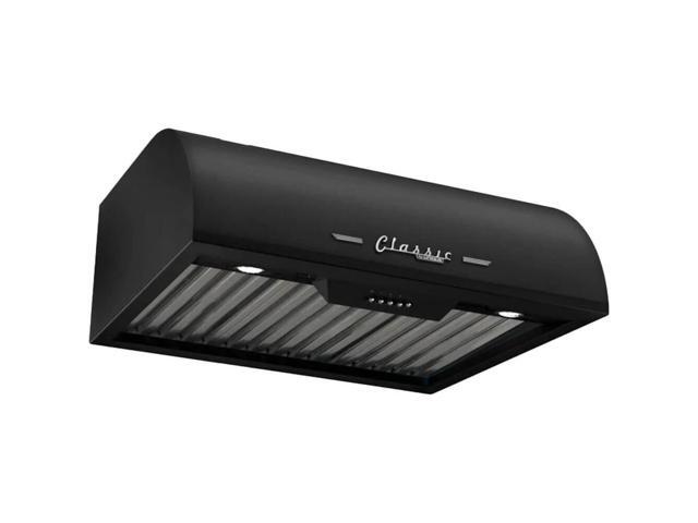 Unique Appliances - 24 inches - Externally Vented - Under cabinet Range Hood - Midnight Black - image 5