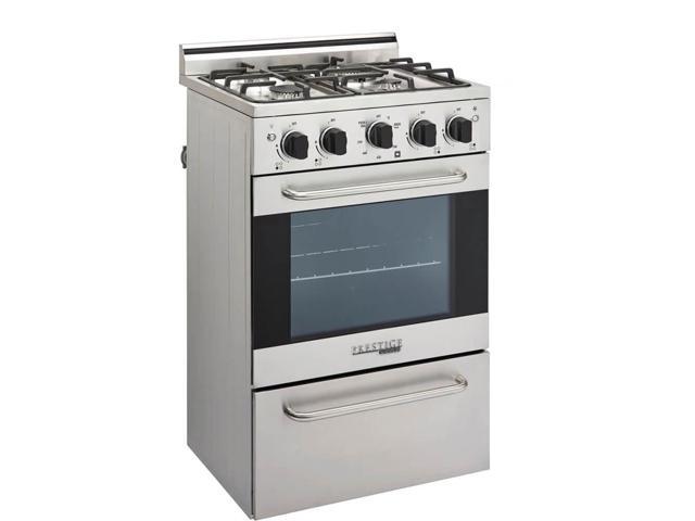 UNIQUE UGP20VPC1SS 1.6 Cu. Ft. Stainless Freestanding Gas Convection Range