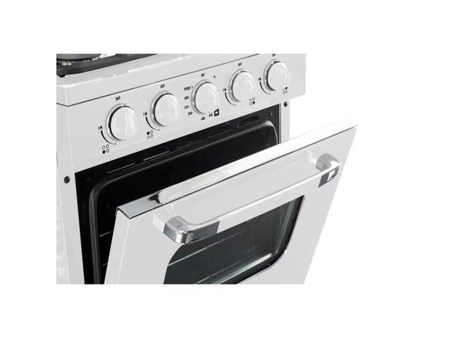 Unique Appliances - Classic Retro 2.9 Cu. Ft. Propane Range w/ Battery Ignition - Marshmallow White - image 6