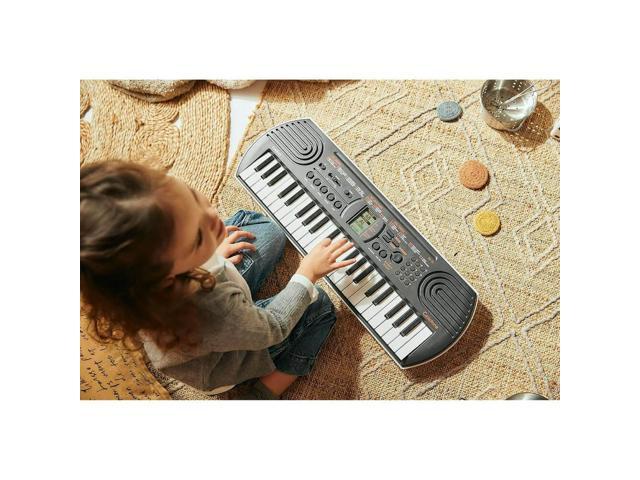 Casio SA81 tone 44-key Portable Keyboard - Black