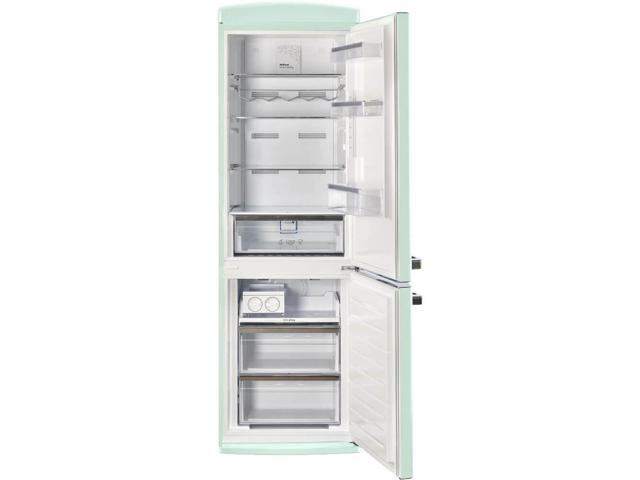 Unique Appliances - Classic Retro 23.8 in 11.7 cu. ft. Frost Free Retro Bottom Freezer Refrigerator ENERGY STAR - Summer Mint Green - image 5