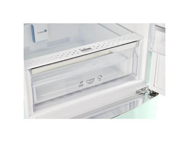 Unique Appliances - Classic Retro 23.8 in 11.7 cu. ft. Frost Free Retro Bottom Freezer Refrigerator ENERGY STAR - Summer Mint Green - image 4