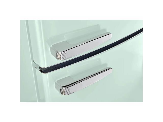 Unique Appliances - Classic Retro 23.8 in 11.7 cu. ft. Frost Free Retro Bottom Freezer Refrigerator ENERGY STAR - Summer Mint Green - image 8