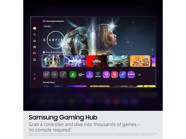 Samsung 55' Q8F QLED 4K Smart TV Quantum Dot, HDR+, 144Hz VRR, Voice Remote, 2-Year Bundle