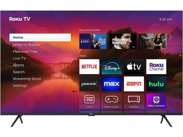 Roku 55-Inch Plus Series 4K QLED Mini-LED Smart TV Dolby Vision & Atmos, HDR, Voice, 12-Month CPS
