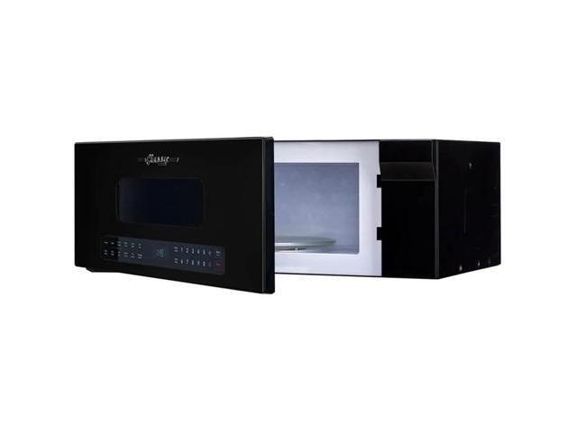 Unique Appliances - 30" Classic Retro Over-the-Range Microwave - Midnight Black - image 7