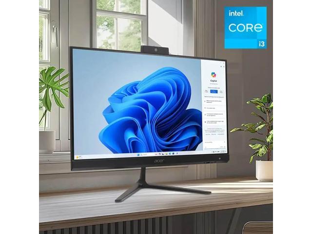 Acer - Aspire C24 23.8" Full HD 120Hz All-in-One - Intel Core i3 - 8GB Memory - 512GB SSD - Black - image 2