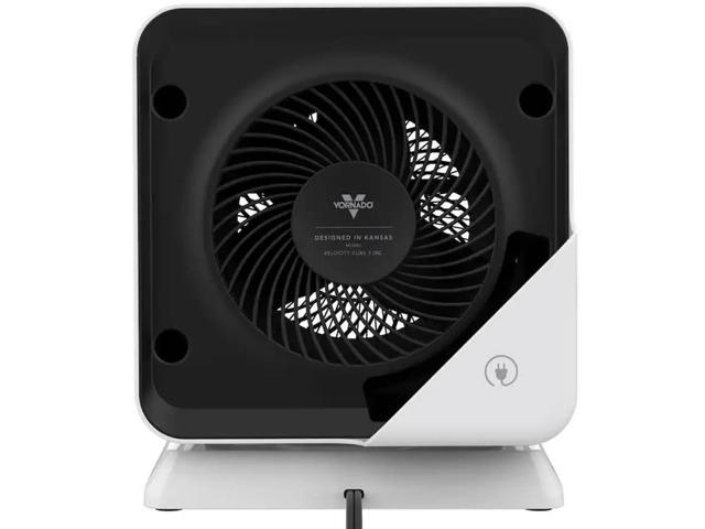 Vornado VELOCITY5RPL Velocity 5R+ Whole Room Space Heater with Advanced Safety Features - White/Black