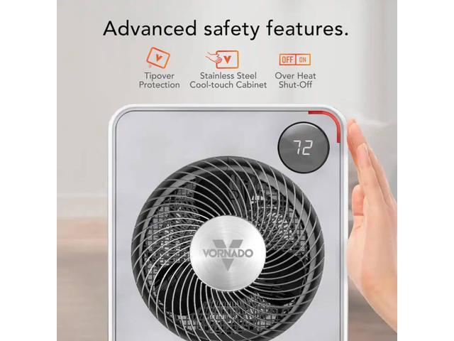 Vornado VHMI500PLUS VMHi500+ Whole Room Space Heater with Auto Climate Control - White