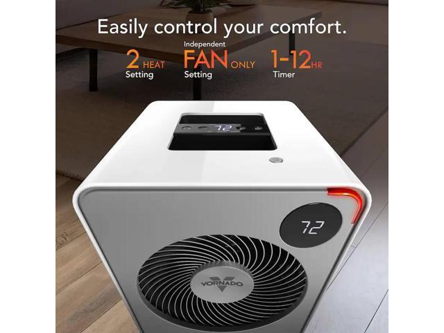 Vornado VHMI500PLUS VMHi500+ Whole Room Space Heater with Auto Climate Control - White
