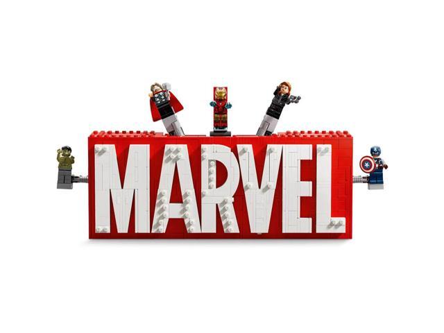 LEGO - Marvel: MARVEL Logo & Minifigures Building Toy 76313 - image 5