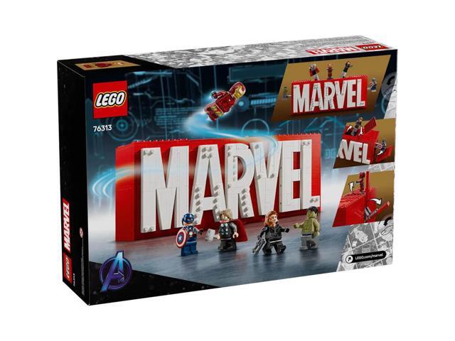 LEGO - Marvel: MARVEL Logo & Minifigures Building Toy 76313 - image 8
